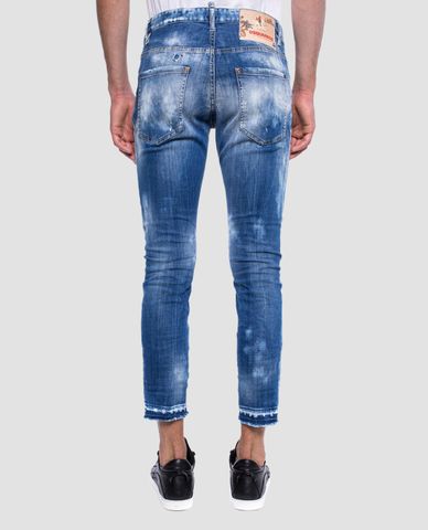 DSQUARED2 - Quần jeans nam skinny Skater 