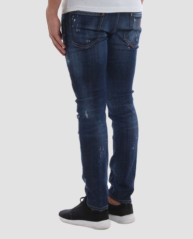  DSQUARED2 - Quần jeans nam slim fit ống ôm Skater Jean 