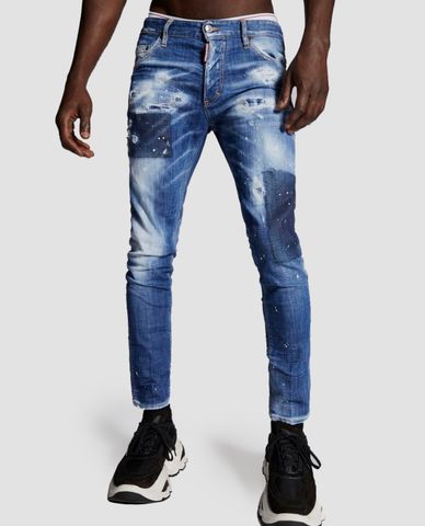  DSQUARED2 - Quần jeans nam Skinny Dan 