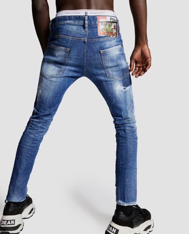  DSQUARED2 - Quần jeans nam Skinny Dan 