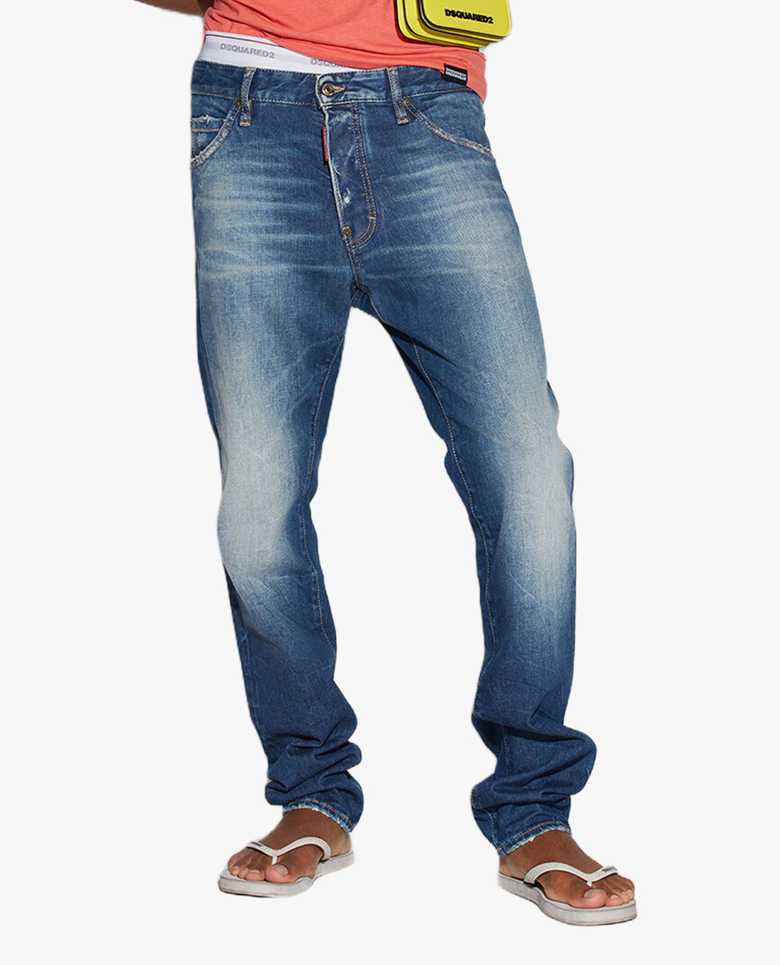 DSQUARED2 - Quần jeans nam ống đứng Cool Guy