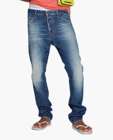  DSQUARED2 - Quần jeans nam ống đứng Cool Guy 
