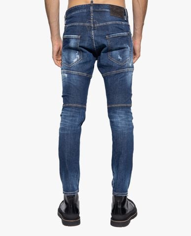  DSQUARED2 - Quần jeans nam phom ôm rách vải cá tính 