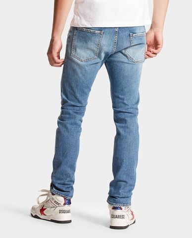  DSQUARED2 - Quần jeans nam phom ôm Medium Preppy 