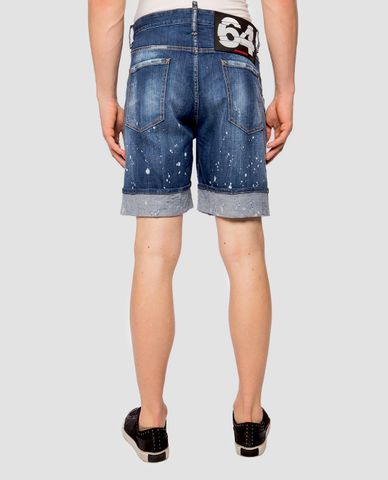  DSQUARED2 - Quần short nam Blue Denim 
