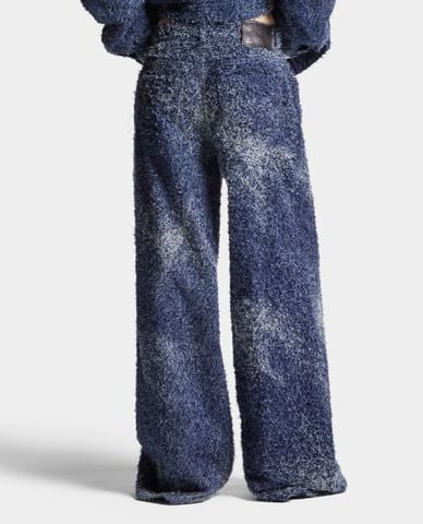  DSQUARED2 - Quần jeans nữ ống rộng Furry Traveller 