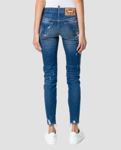  DSQUARED2 - Quần jeans nữ skinny Super Jean 