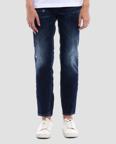  DSQUARED2 - Quần jeans nữ ống suông denim Cool Girl 