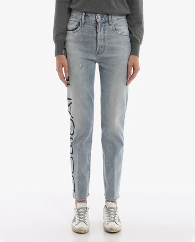  DSQUARED2 - Quần jean Tight Cropped 