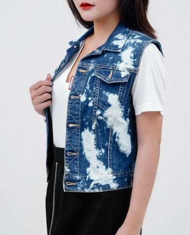  DSQUARED2 - Áo khoác nữ denim cá tính 