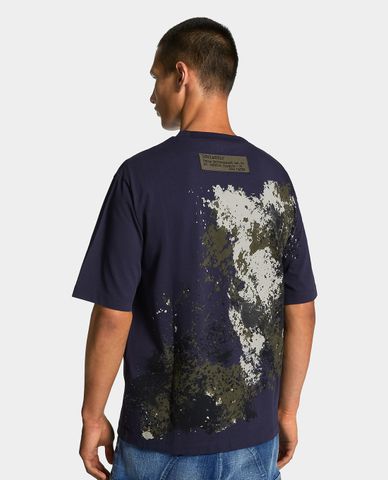  DSQUARED2 - Áo thun nam cổ tròn tay ngắn Loose 