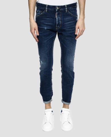  DSQUARED2 - Quần jeans nam skinny Cool Guy 
