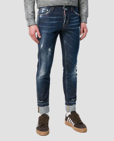  DSQUARED2 - Quần jeans nam slim-fit Non Faded 