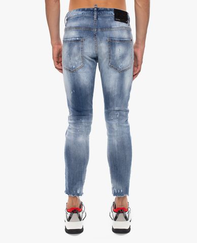  DSQUARED2 - Quần jeans nam phom ôm Light Wash 