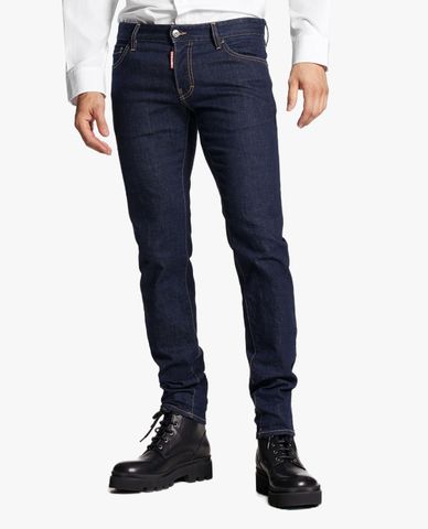  DSQUARED2 - Quần jeans nam phom ôm Dark Rinse Wash Slim 