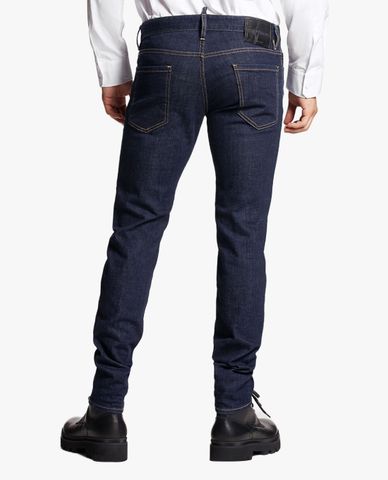  DSQUARED2 - Quần jeans nam phom ôm Dark Rinse Wash Slim 