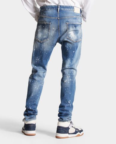  DSQUARED2 - Quần jeans nam phom ôm Medium Iced Spots Wash Cool Guy 