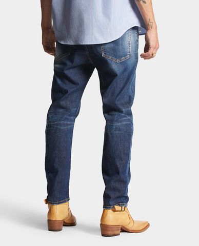  DSQUARED2 - Quần jeans nam phom ôm Dark Everyday Wash Bro 