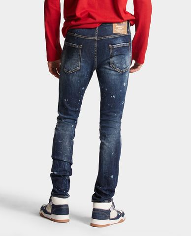  DSQUARED2 - Quần jeans nam phom ôm Dark Moldy Wash Cool Guy 