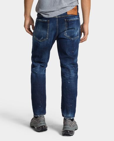  DSQUARED2 - Quần jeans nam phom ôm Dark Perfect Clean Wash 