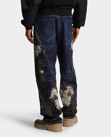  DSQUARED2 - Quần jeans nam ống rộng Dark Urban 