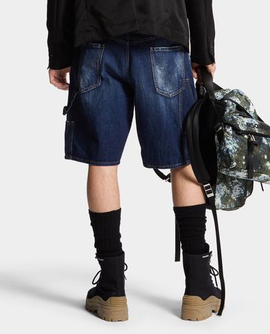  DSQUARED2 - Quần short jeans nam Carpenter 