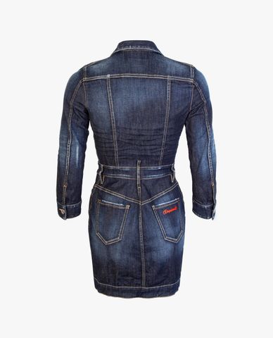  DSQUARED2 - Đầm mini denim Wash Twiggy Dress 