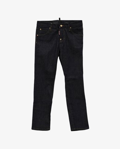  DSQUARED2 - Quần jeans nữ phom suông hiện đại 