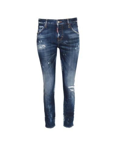  DSQUARED2 - Quần jeans nữ phom slim fit Cool Girls 