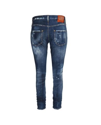  DSQUARED2 - Quần jeans nữ phom slim fit Cool Girls 