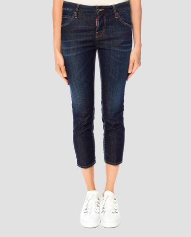  DSQUARED2 - Quần jeans nữ phom ôm Cool Girl Cropped 