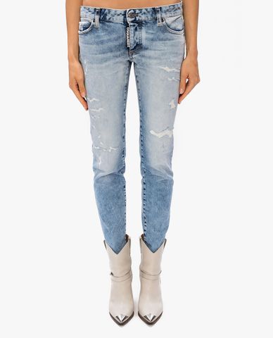  DSQUARED2 - Quần jeans nữ denim Jennifer 