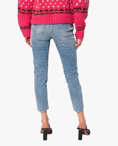  DSQUARED2 - Quần jeans nữ phom ôm lửng Cropped Twiggy 