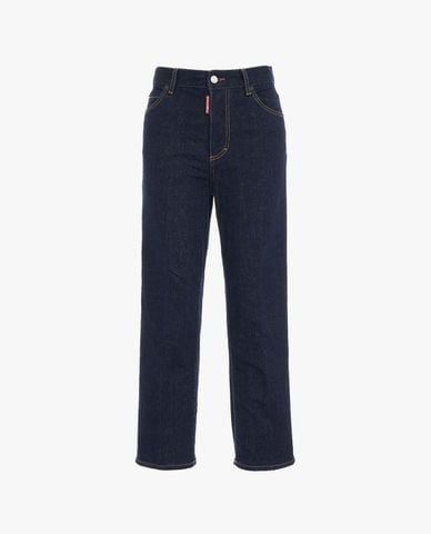  DSQUARED2 - Quần jeans nữ ống đứng Boston 