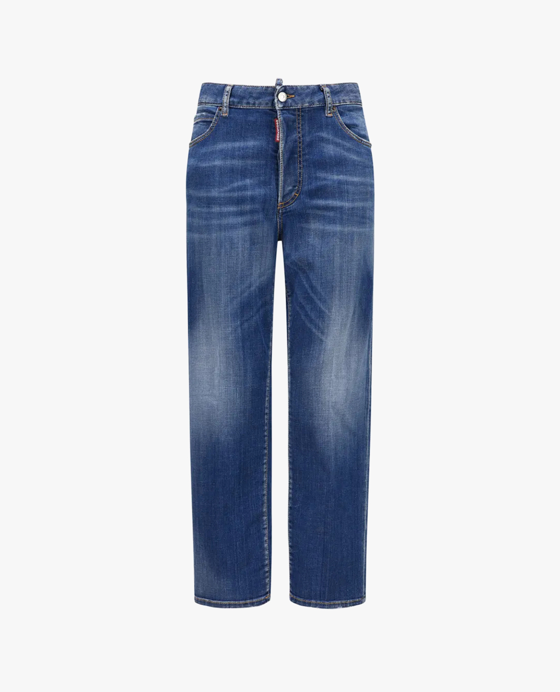 DSQUARED2 - Quần jeans nữ ống đứng hiện đại
