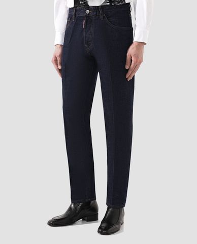  DSQUARED2 - Quần jeans nam ống suông Mert & Marcus 1994 