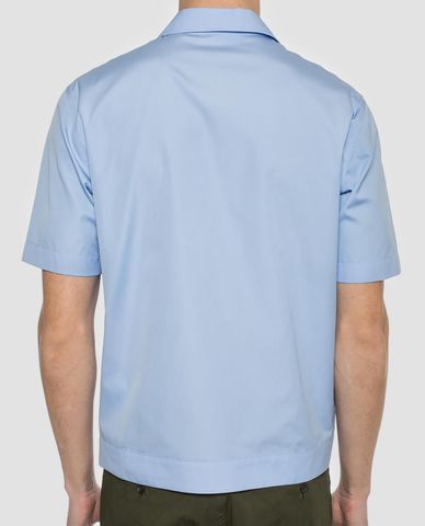  DSQUARED2 - Áo sơ mi nam tay ngắn in hình Blue Botanic Eden 