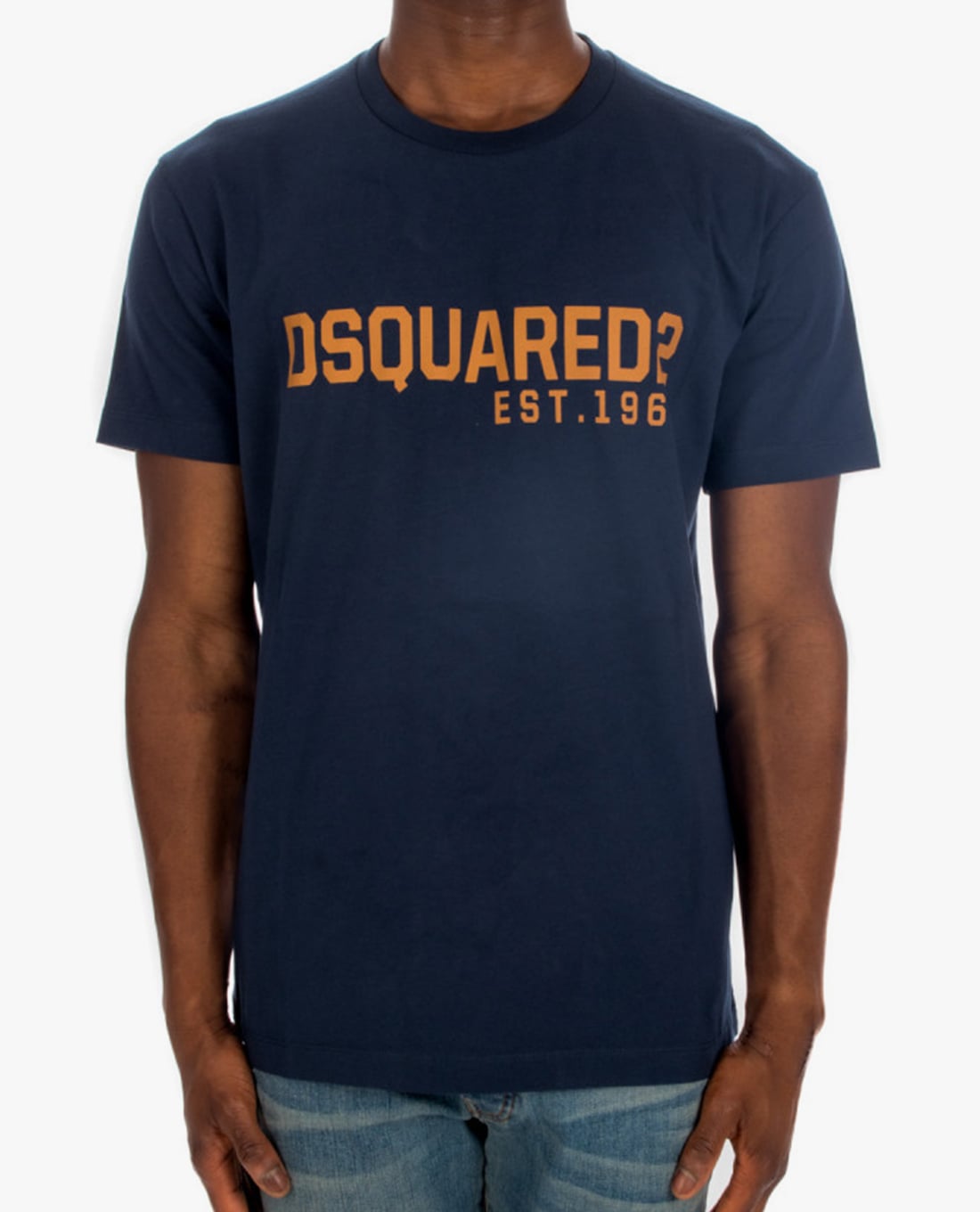 DSQUARED2 - Áo thun nam cổ tròn tay ngắn hiện đại 1964 Cool
