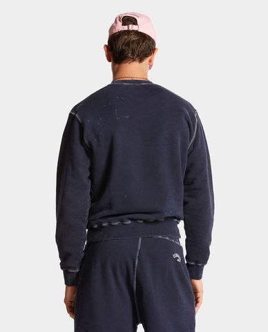  DSQUARED2 - Áo sweatshirt nam cổ tròn tay dài Milano 