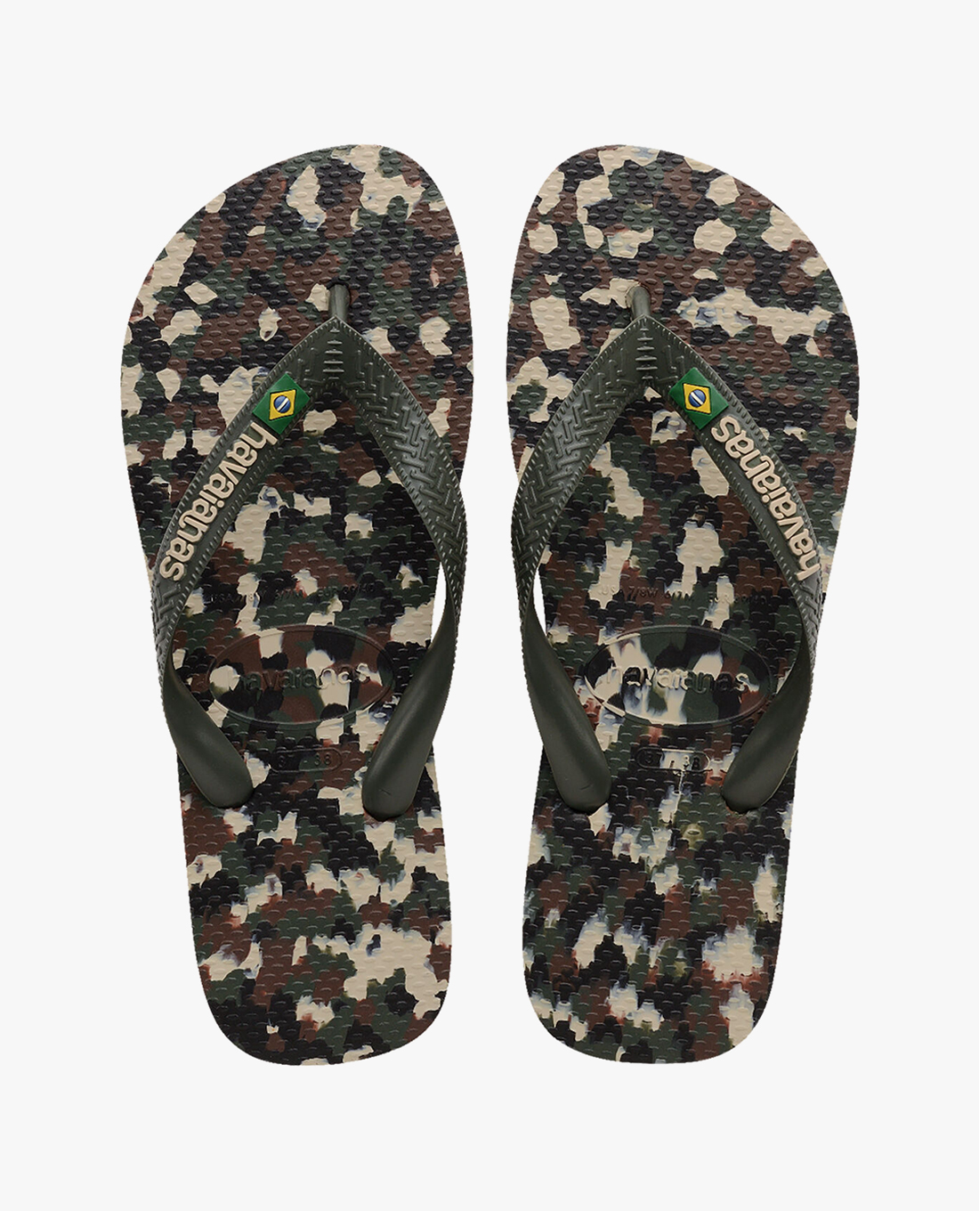 HAVAIANAS - Dép kẹp unisex Brasil Tech II