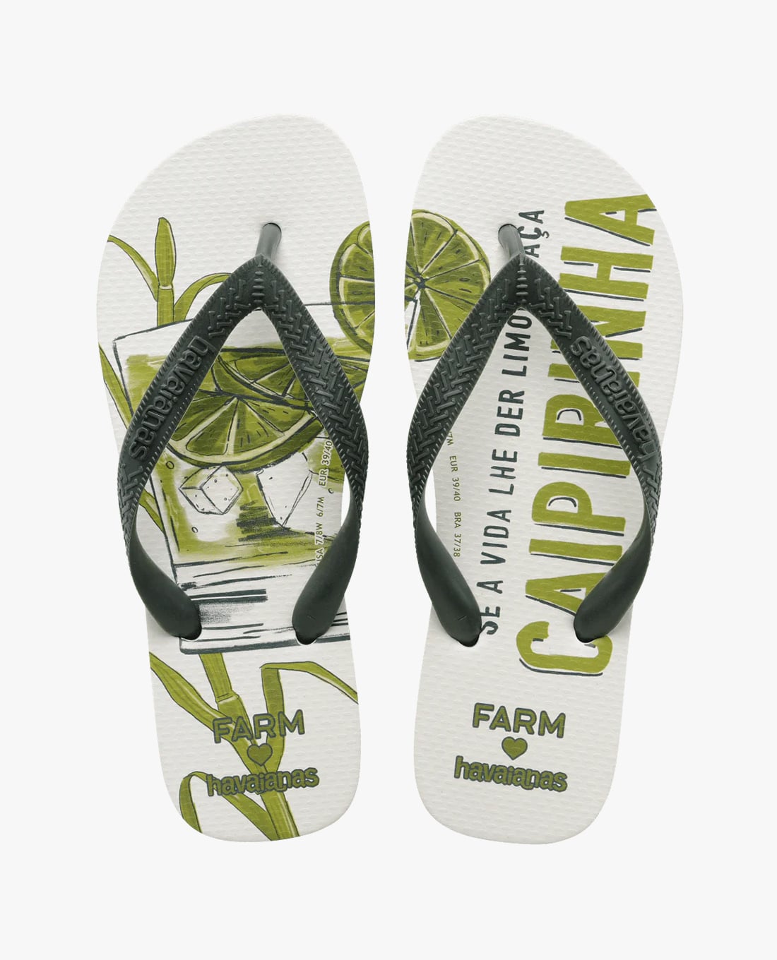 HAVAIANAS - Dép kẹp nam Farm Rio Caipirinha Top