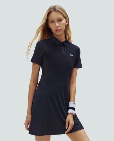  K-SWISS - Đầm polo mini Logo Tennis 