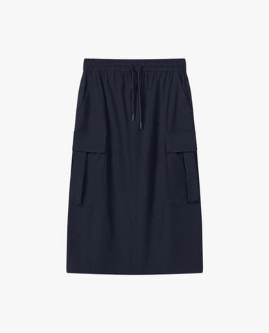  K-SWISS - Chân váy phom suông midi Cargo 