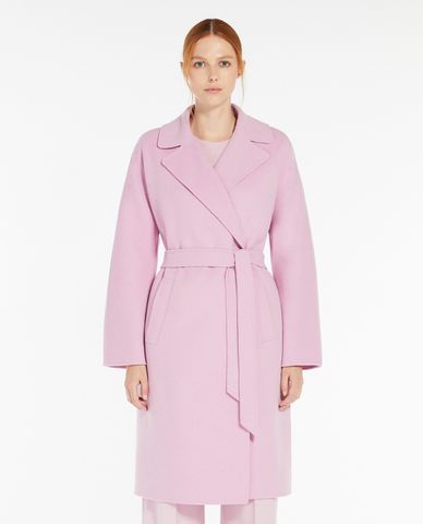  WEEKEND MAX MARA - Áo khoác măng tô dáng dài nữ dáng dài phối thắt lưng 