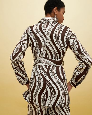  MAX&Co. - Áo khoác nữ phom ôm phối thắt lưng Mopti 