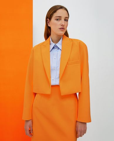  MAX&Co. - Áo khoác croptop nữ tay dài Kimiko 