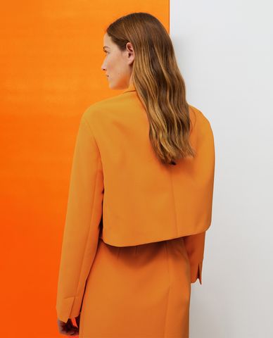  MAX&Co. - Áo khoác croptop nữ tay dài Kimiko 