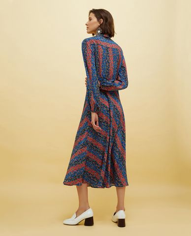  MAX&Co. - Đầm sơ mi maxi tay dài cổ V Kayes 