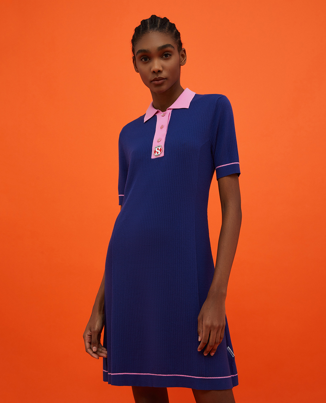 MAX&Co. - Đầm polo mini tay ngắn Alley