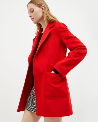  MAX&Co. - Áo khoác măng tô nữ phối thắt lưng Shortrun 